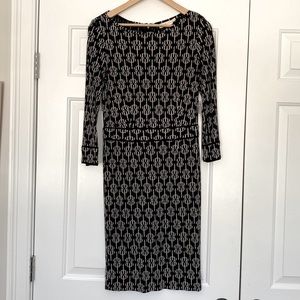 Tory Burch | long sleeve black dress